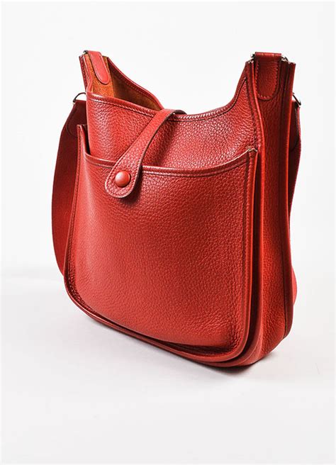 hermes bag shoulder strap|Hermes evelyne straps.